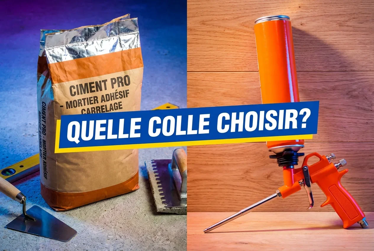 Comparatif entre sac de mortier et pistolet à mousse pour Siporex
